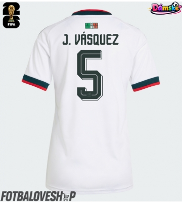 Mexiko Johan Vasquez #5 Dámské Venkovní Dres MS 2026 Krátký Rukáv